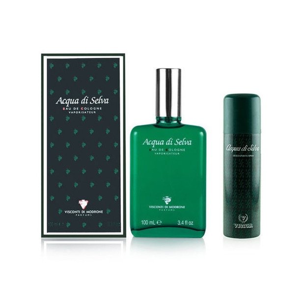 Victor Acqua Di Selva Eau De Cologne Spray 100ml Set 2 Pieces