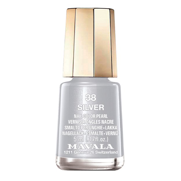 Mavala Nail Polish 38 Silver 5ml