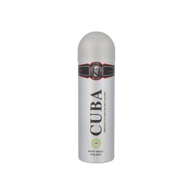 Dezodorantas Cuba Black 200 ml