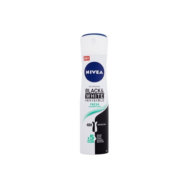 Antiperspirantas Nivea Black & White Invisible 150 ml