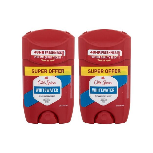 Dezodorantas Old Spice Whitewater 2x50 ml