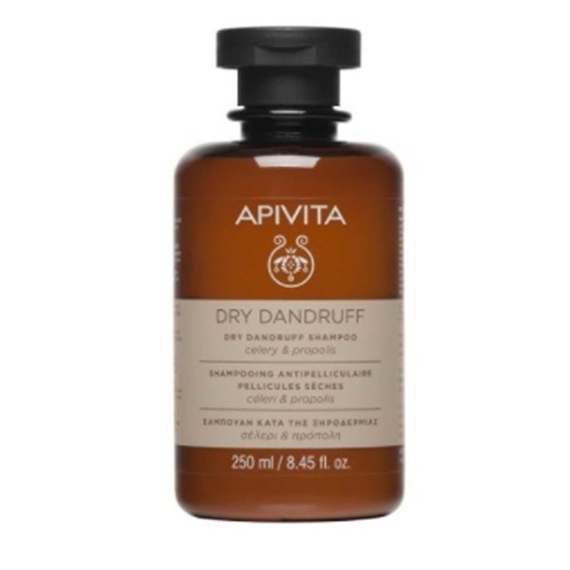 Apivita Dry Dandruff Shampoo With Celery & Propolis 250 Ml