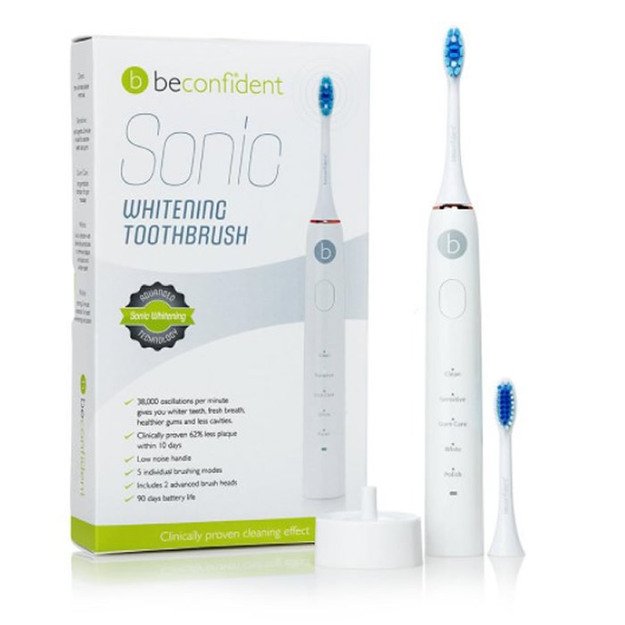 SONIC electric whitening toothbrush #white/rose gold