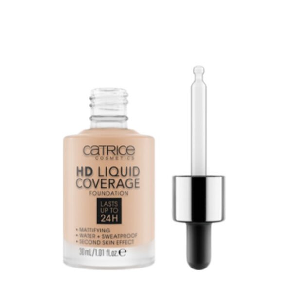 Hd Liquid Coverage Foundation Lasts Up To 24h # 030-sand Beig