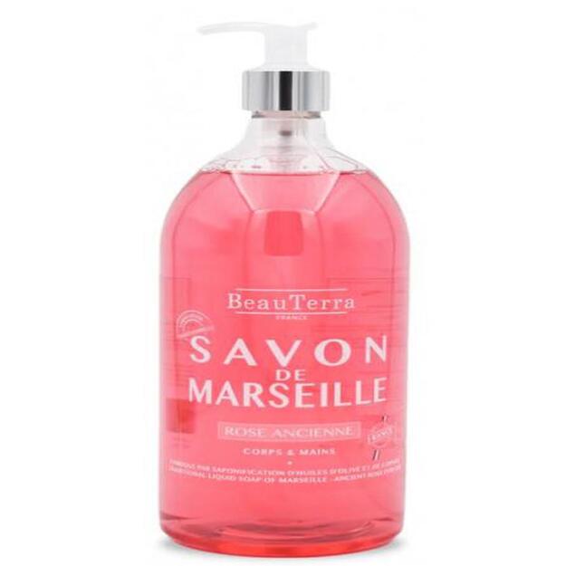 MARSEILLE jabĆĀ³n rosa antigua 1000 ml