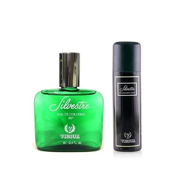 Victor Silvestre Eau De Cologne Spray 100ml Set 2 Pieces