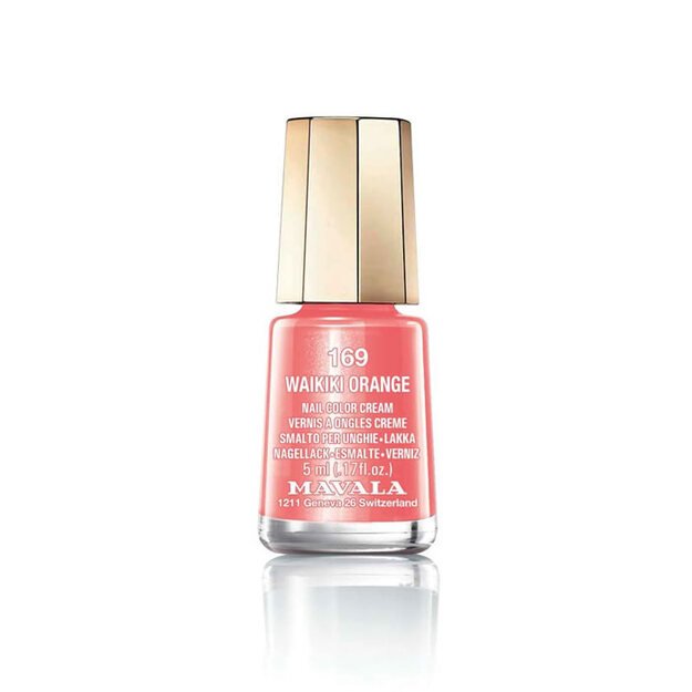 Mavala Nail Polish 169 Waikiki Orange 5ml