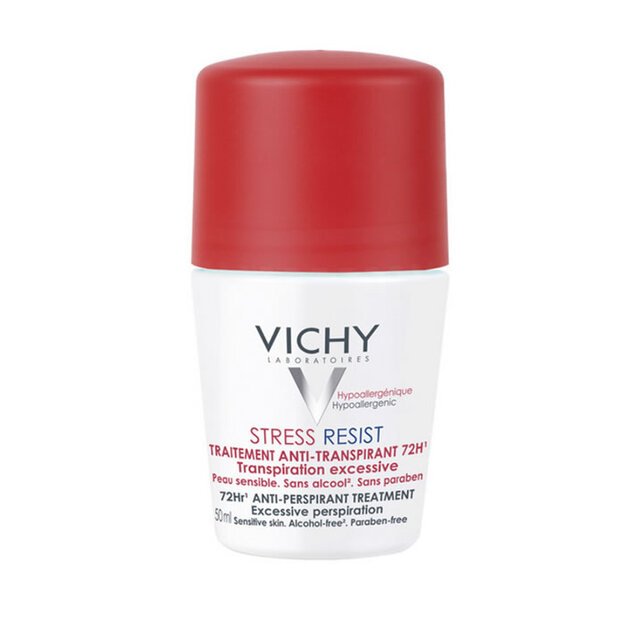 Vichy Deodorant 72H Stress Resist Antiperspirant Roll-on 50 ml