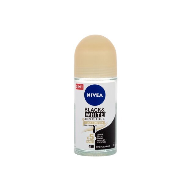 Antiperspirantas Nivea Black & White Invisible 50 ml