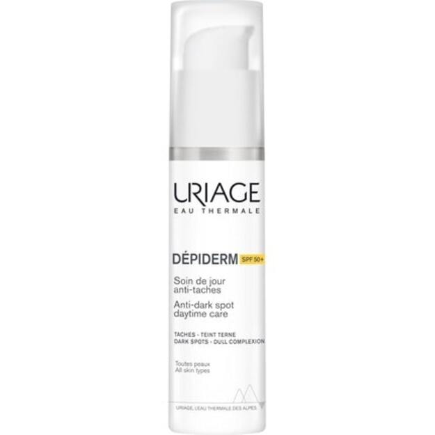 Uriage Depiderm Crema Facial Antimanchas con Vitamina C Estabilizada SPF50+ 30 ml