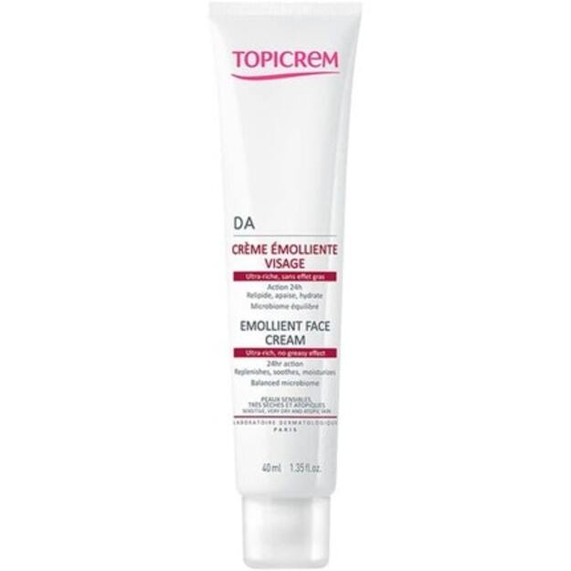 Topicrem Emollient Face Cream 40 Ml