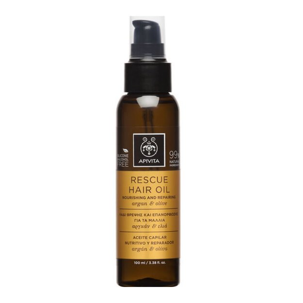 Apivita Olie Hair Care Treatment Rescue Hair Oil