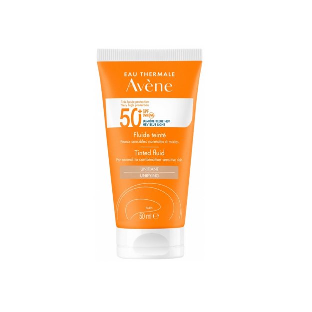 Avene Fluido 50+ Com Cor 50 Ml