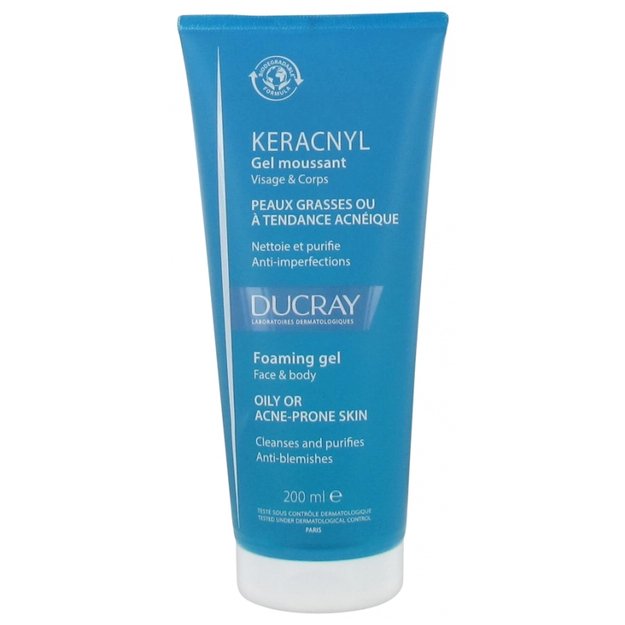 Ducray Keracnyl Mousse Gel 200 Ml