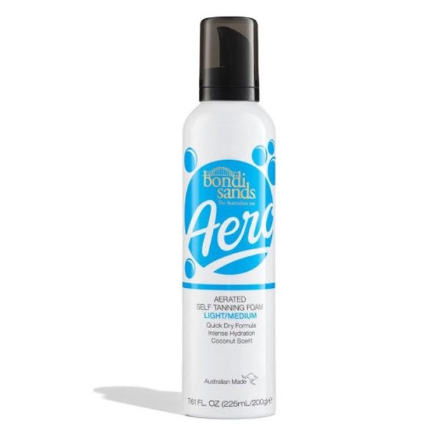 AERO aerated self tanning foam #light/medium 225 ml