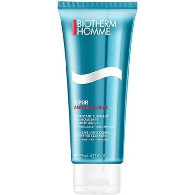 BIOTHERM HOMME T-PUR ANTI-OIL PURIFYING CLEANSER 125ML