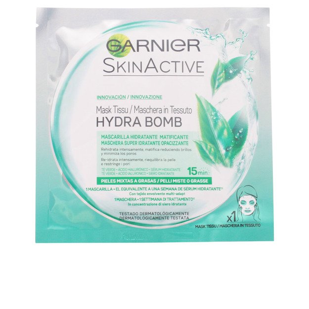 SKINACTIVE HYDRABOMB mask facial hidratante matificant