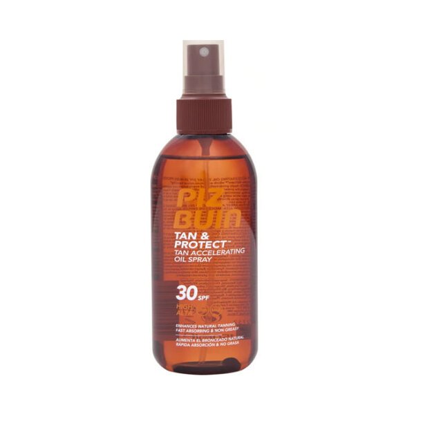 Piz Buin Tan & Protect Tan Intensifying Sun Oil Spray SPF 30 150 ml