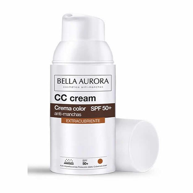 BELLA AUR. SOLAR ANTIMANCHAS CC EXTRACUBRIENTE SPF50+ 30ML