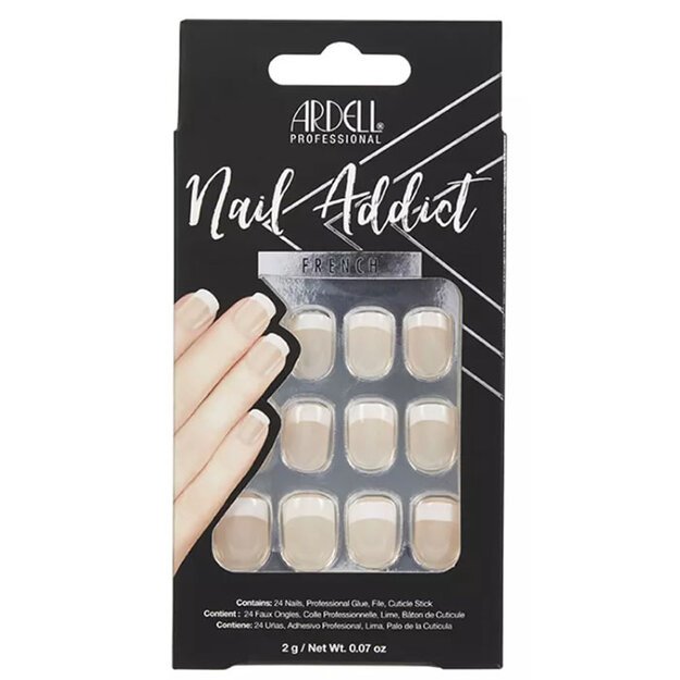 NAIL ADDICT classic french 1 u