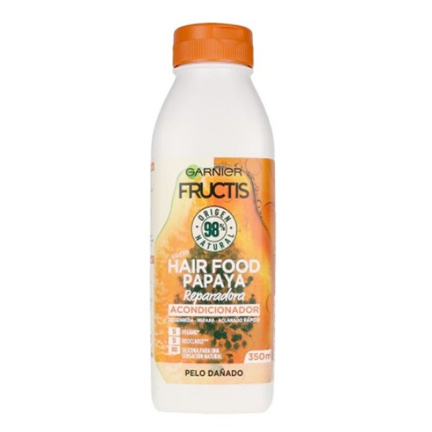 FRUCTIS HAIR FOOD papaya acondicionador reparador 350 ml