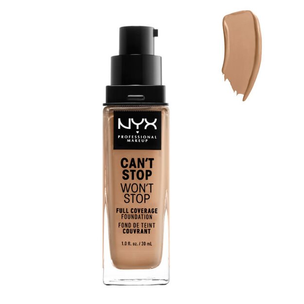 Nyx CanĆ‚Ā´t Stop WonĆ‚Ā´t Stop Full Coverage Foundation Neutral Buff 30ml