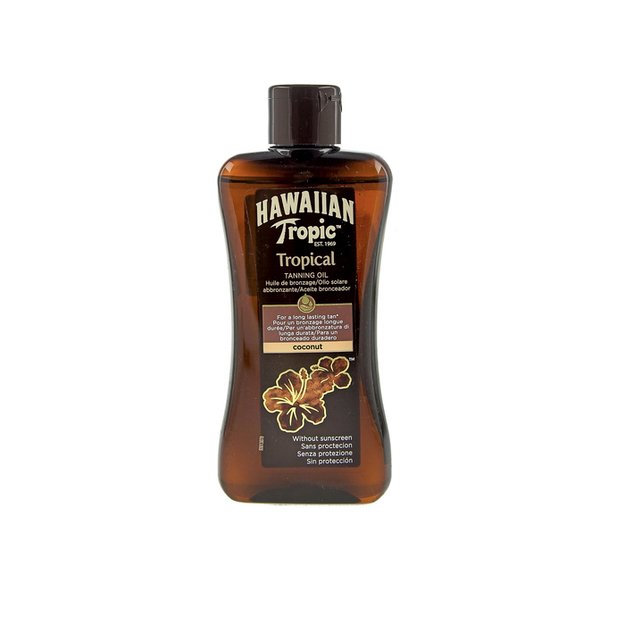 HAWAIIAN TROPIC TANNING OIL DARK 200ML