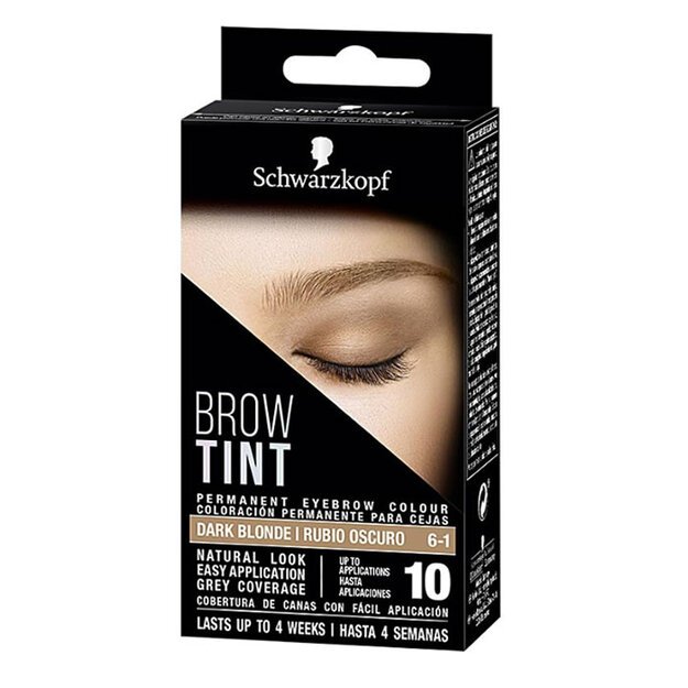 BROW TINT tinte cejas #6-1-rubio oscuro