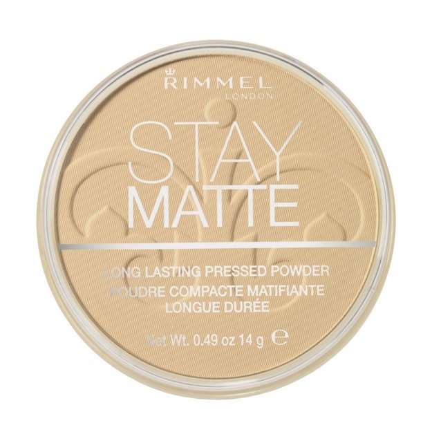 Rimmel London Stay Matte Pressed Makeup Powder - 006 Warm Beige