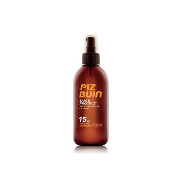 Piz Buin Tan & Protect Tan Intensifying Sun Oil Spray SPF 15 150 ml