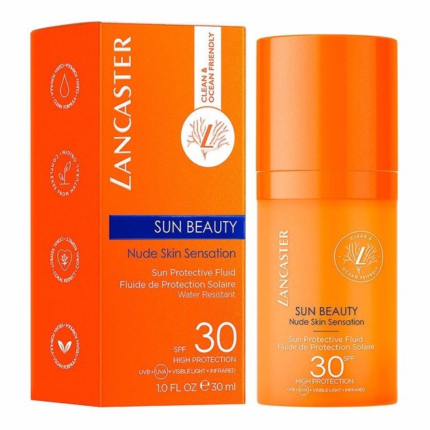 Lancaster Sun Beauty Face Sun Beauty Sun Protective Fluid Spf30 30 Ml