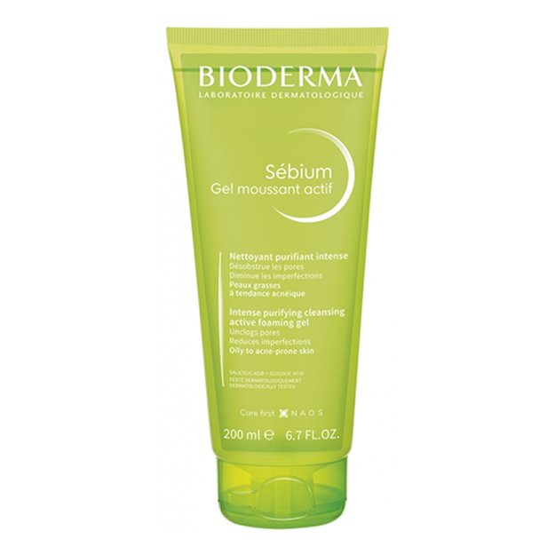 Bioderma sebium gel moussant actif 200ml