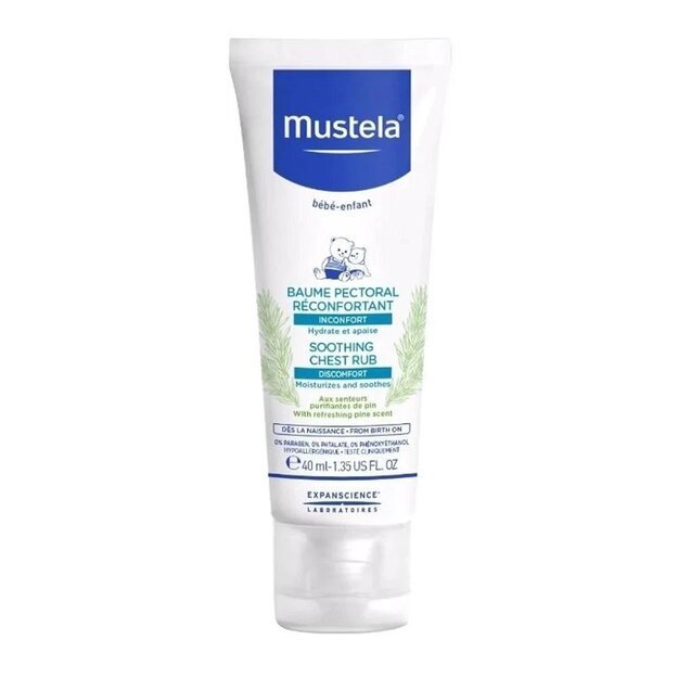 Mustela Soothing Chest Rub 40ml