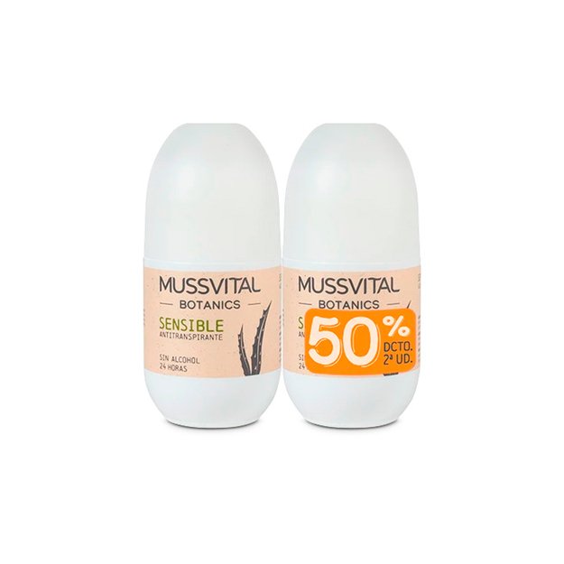 Mussvital Botanics Deo Sensitive 75ml Set 2 Units