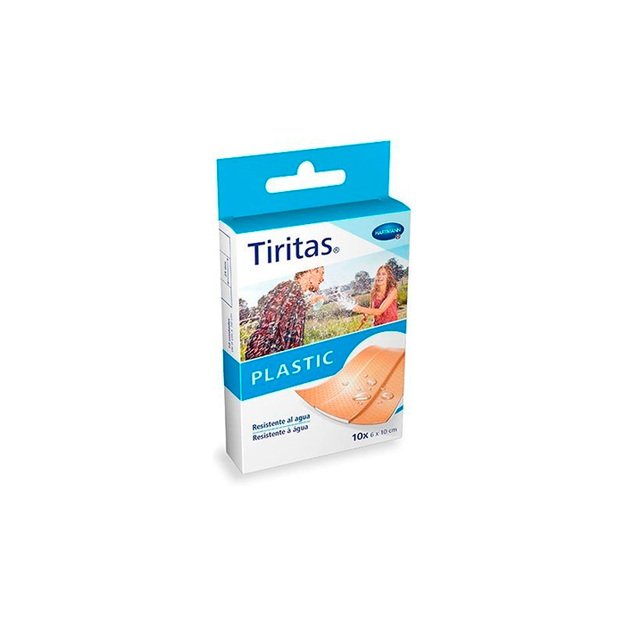 TIRITAS plastic 6x10cm 10 u