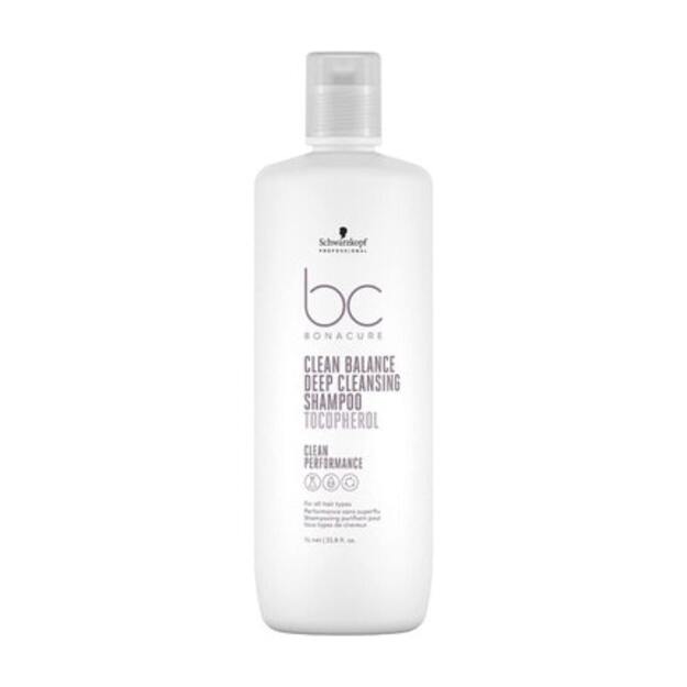 Schwarzkopf Professional Bc New Clean Balance Deep Cleansing Shampoo 1000 Ml