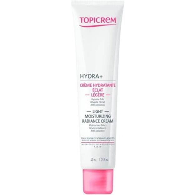 HYDRA+ crema hidratante iluminadora ligera 40 ml