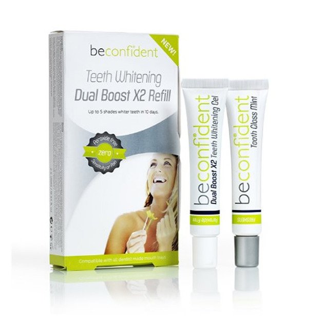 TEETH WHITENING dual boost X2 refill 2 u