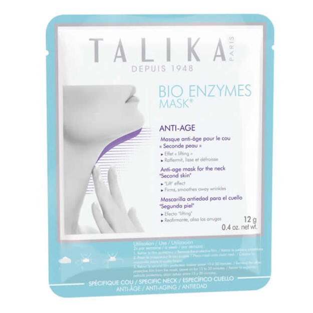 Talika Bio Enzymes Mask Anti Aging Neck / Anti Edad Cuello 12 G