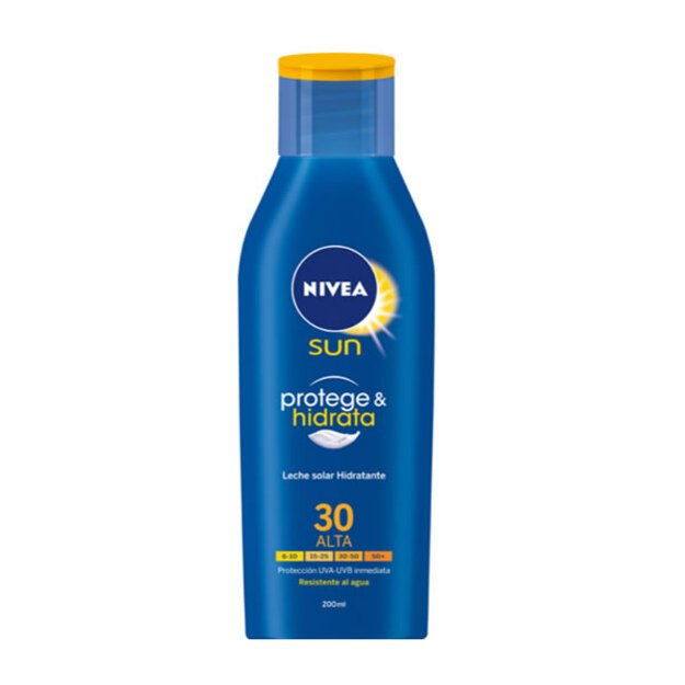 Nivea Sun Solar Milk Protect And Moister Spf30 200 Ml