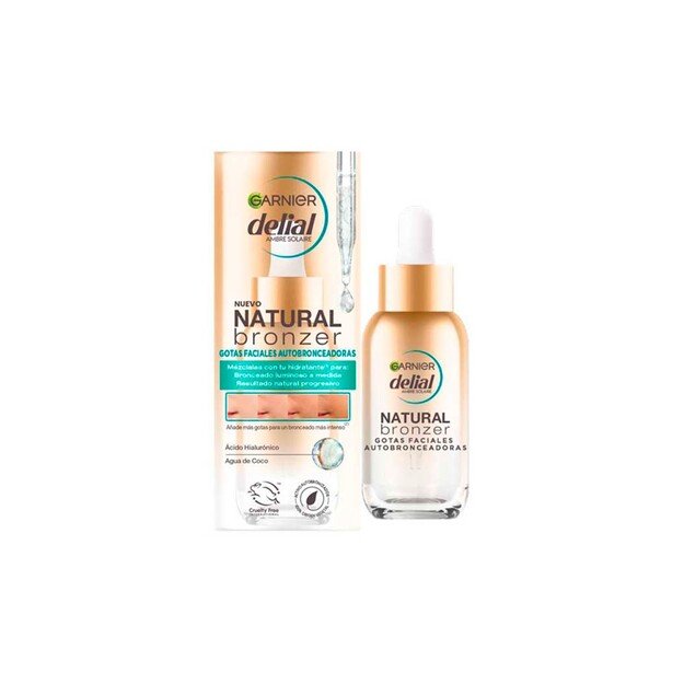 NATURAL BRONZER gotas faciales autobornceadoras 30 ml