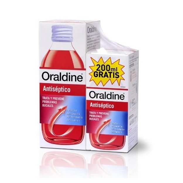 Oraldine Antiseptic Set 2pcs 400ml 