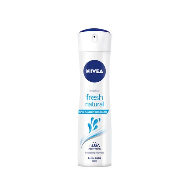 Nivea Fresh Natural 0% Aluminuim Deodorant Spray 150ml