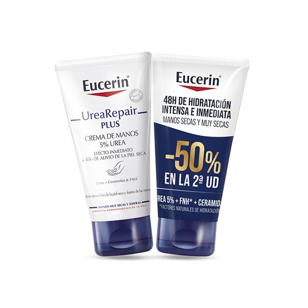 UREAREPAIR PLUS CREMA DE MANOS 5% UREA LOTE 2 x 75 ml