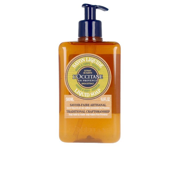 L'Occitane Shea Extract Verbena Hands & Body Liquid Soap 500 ml