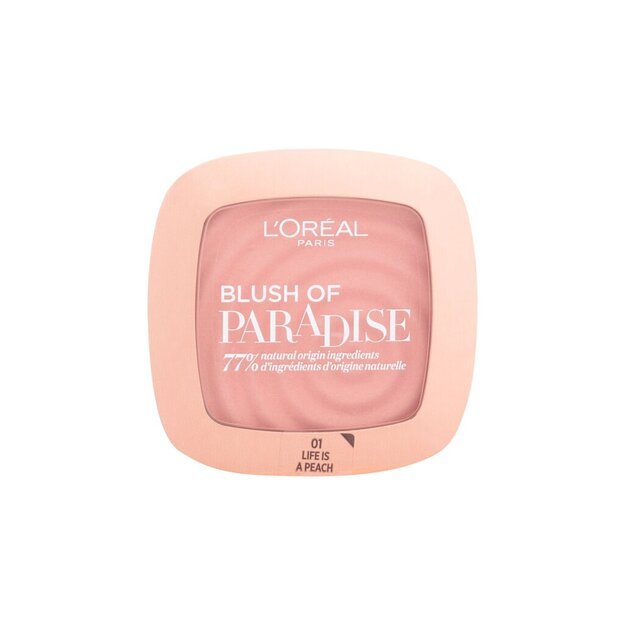 Skaistalai L'Oréal Paris Paradise 9 ml 01 Life Is Peach