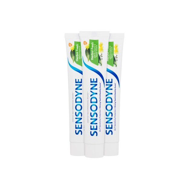 Dantų pasta Sensodyne Herbal Fresh 3x75 ml