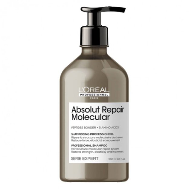 L'OrĆ©al Professionnel Absolut Repair Molecular Shampoo for Structure-Damaged Hair 500ml