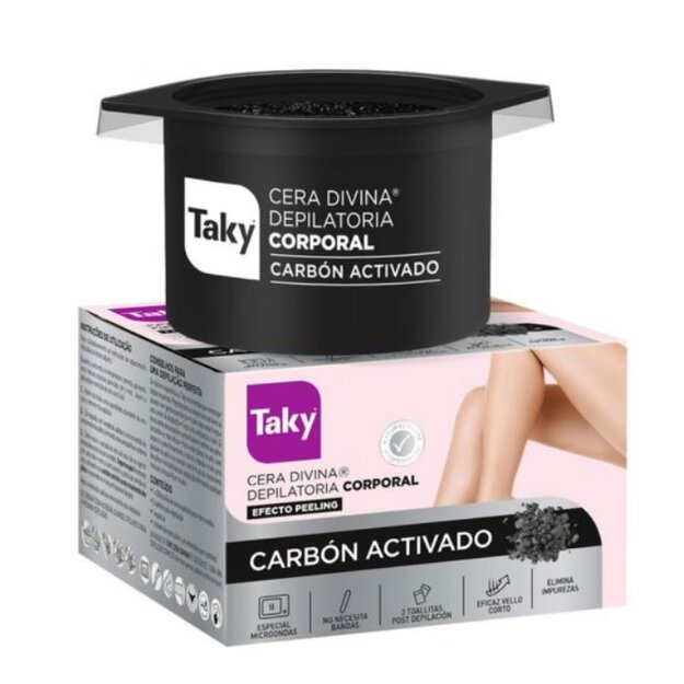 Taky Cire D?pilatoire Divine Corps Au Charbon Actif 300gr