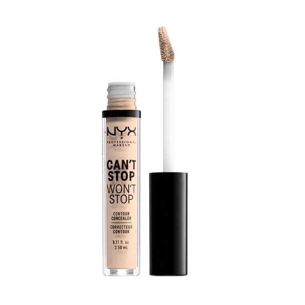 Nyx CanĀ´t Stop WonĀ´t Stop Full Coverage Contour Concealer Fair 3